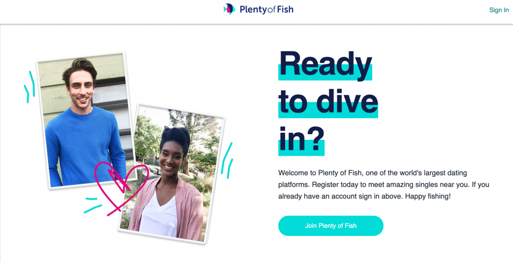 PlentyOfFish Registration
